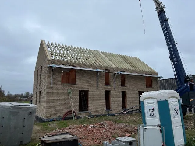 2 halfopen nieuwbouwwoningen te Kampenhout