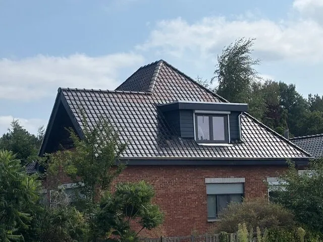 Dakrenovatie met Stormpan 44 dakpannen in Meldert